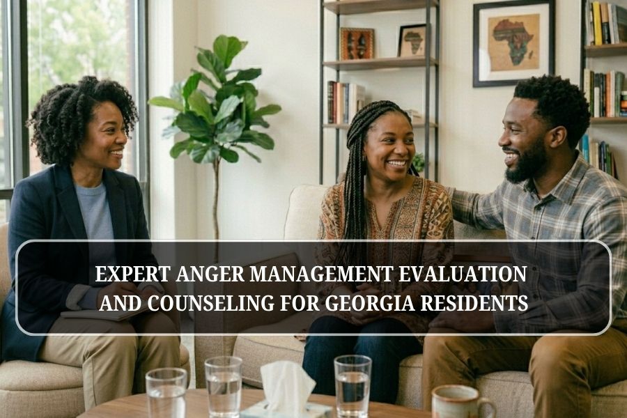 Expert Anger Management Evaluation and Counseling for Georgia Residents