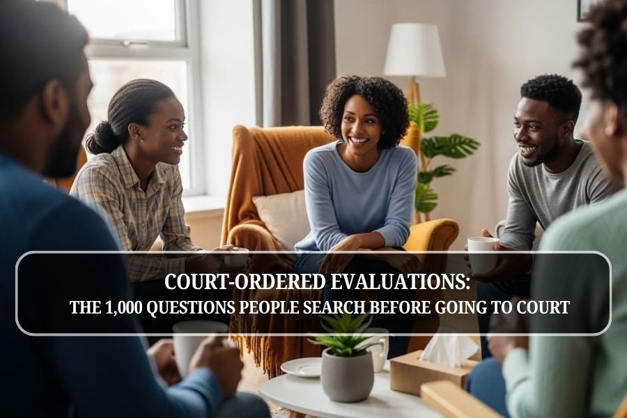 Court-Ordered Evaluations: The 1,000 Questions People Search Before Going to Court