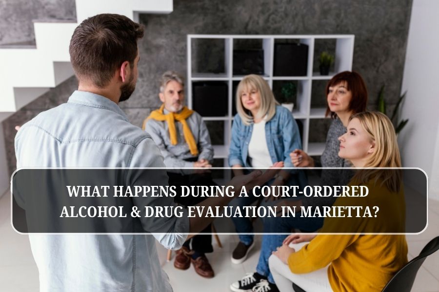 What Happens During a Court-Ordered Alcohol & Drug Evaluation in Marietta?