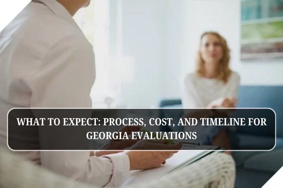 What to Expect: Process, Cost, and Timeline for Georgia Evaluations