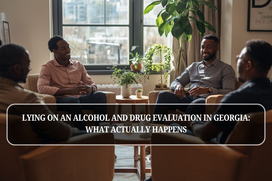 Lying on an Alcohol and Drug Evaluation in Georgia:  What Actually Happens