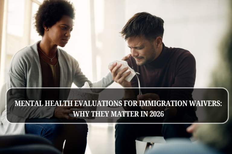Mental Health Evaluations for Immigration Waivers: Why They Matter in 2026