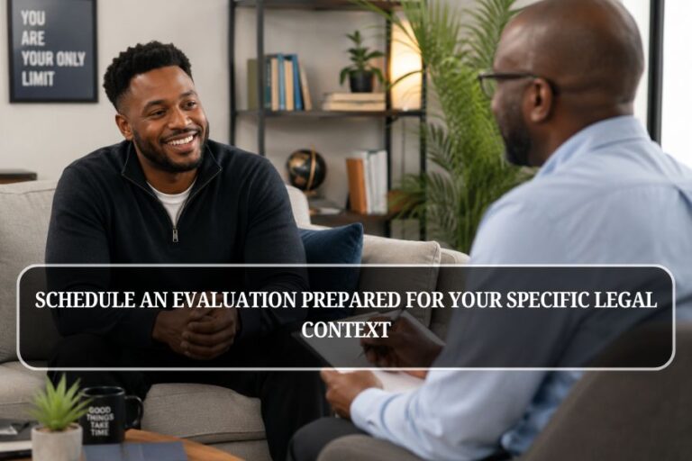 Schedule an Evaluation Prepared for Your Specific Legal Context