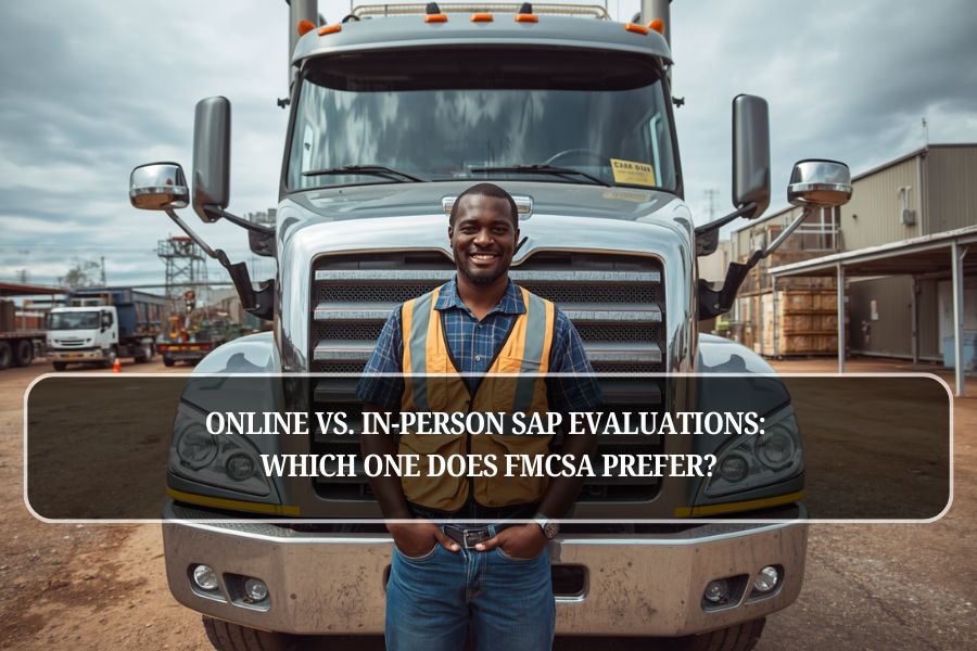 Online vs. In-Person SAP Evaluations: Which One Does FMCSA Prefer?