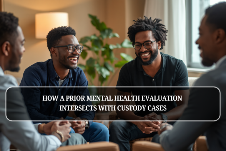 How a Prior Mental Health Evaluation Intersects With Custody Cases