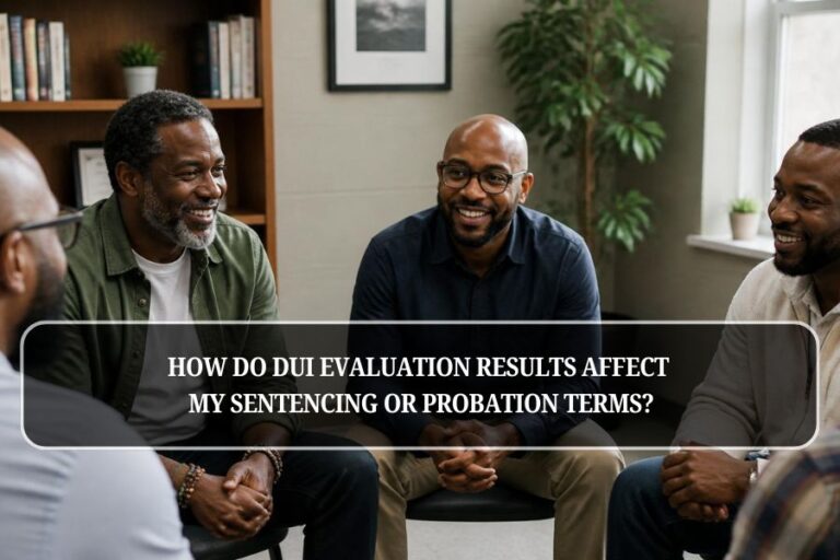 How Do DUI Evaluation Results Affect My Sentencing or Probation Terms?