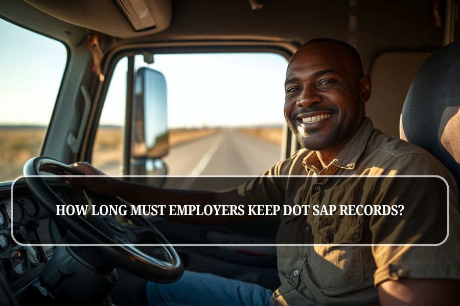 How Long Must Employers Keep DOT SAP Records?