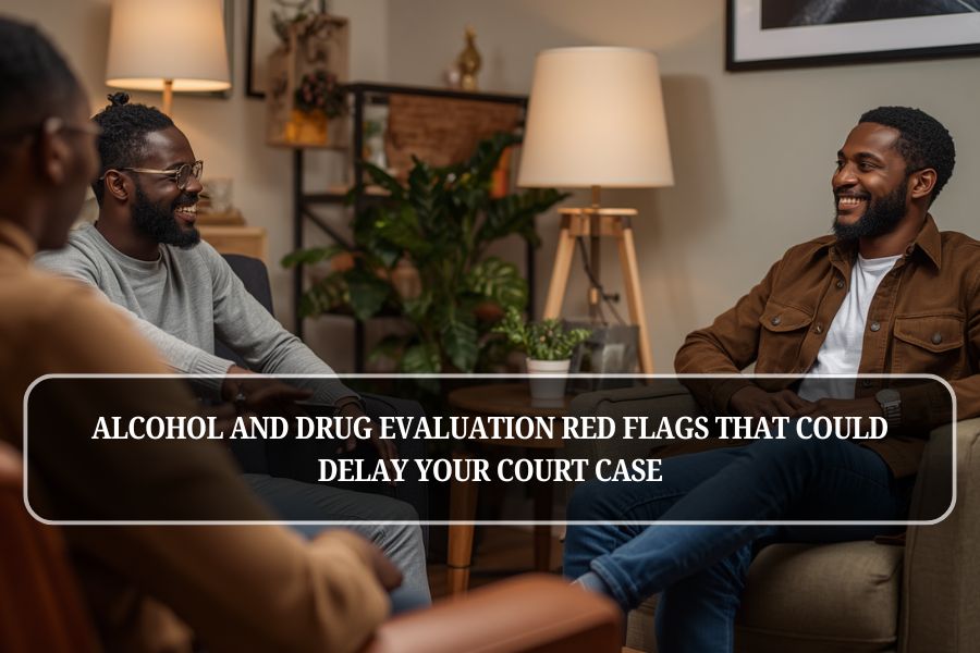 Alcohol and Drug Evaluation Red Flags That Could Delay Your Court Case