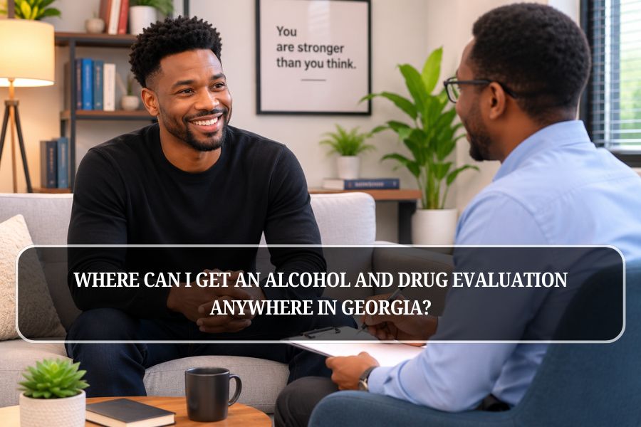 Where Can I Get an Alcohol and Drug Evaluation Anywhere in Georgia?