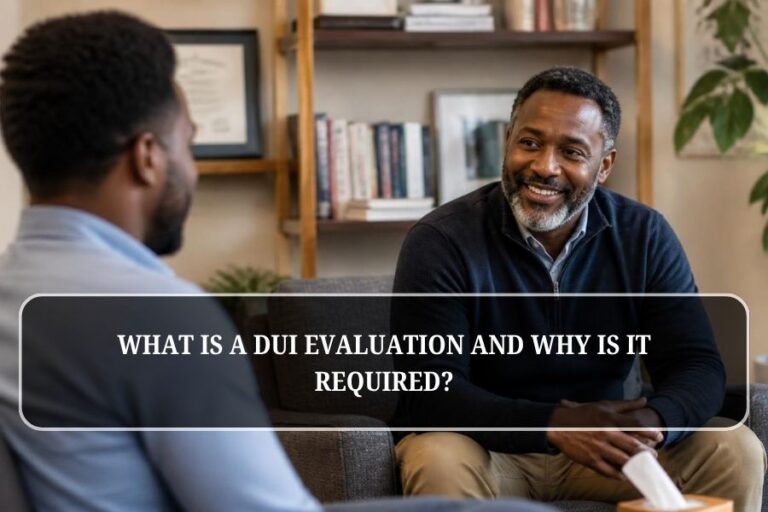What Is a DUI Evaluation and Why Is It Required?