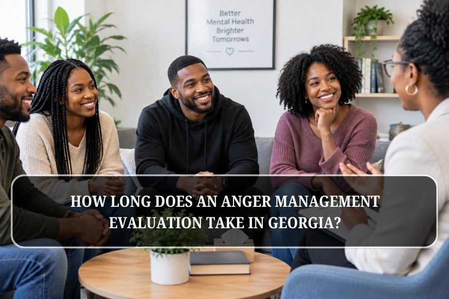 How Long Does an Anger Management Evaluation Take in Georgia?