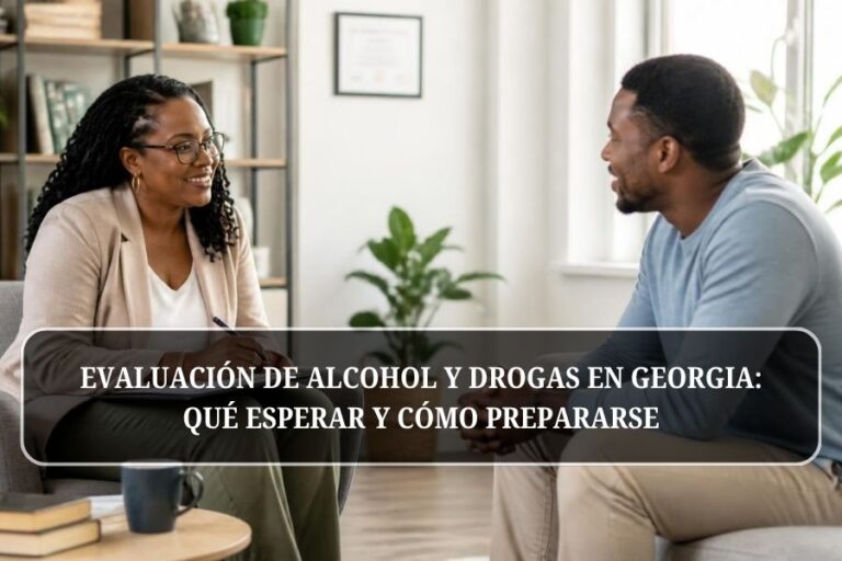 Evaluación de Alcohol y Drogas en Georgia: Qué Esperar y Cómo Prepararse